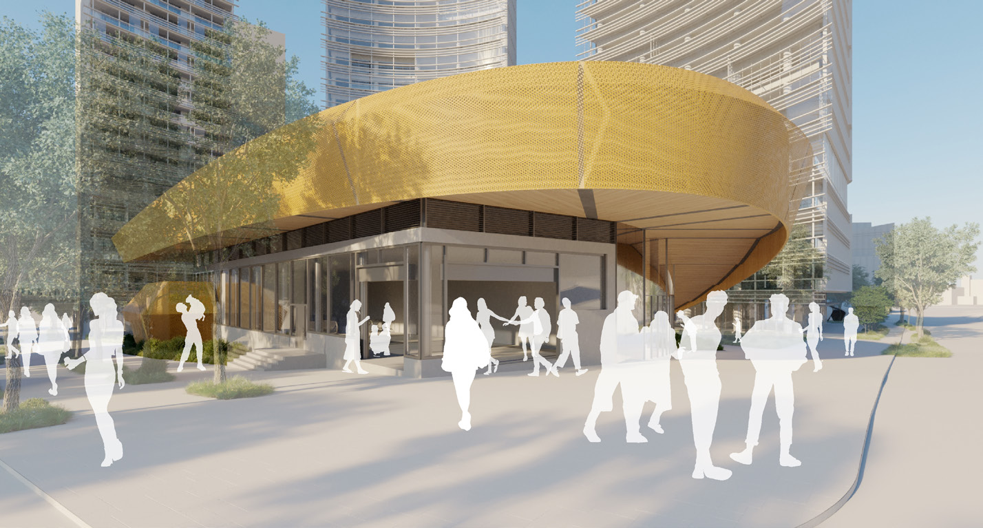 Emily Carr Skytrain Station